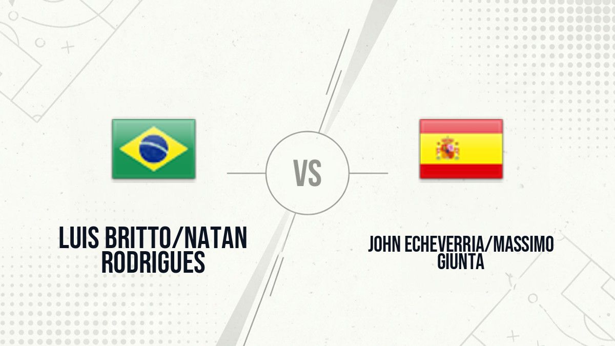 Pronostic Luis Britto/Natan Rodrigues John Echeverria/Massimo Giunta