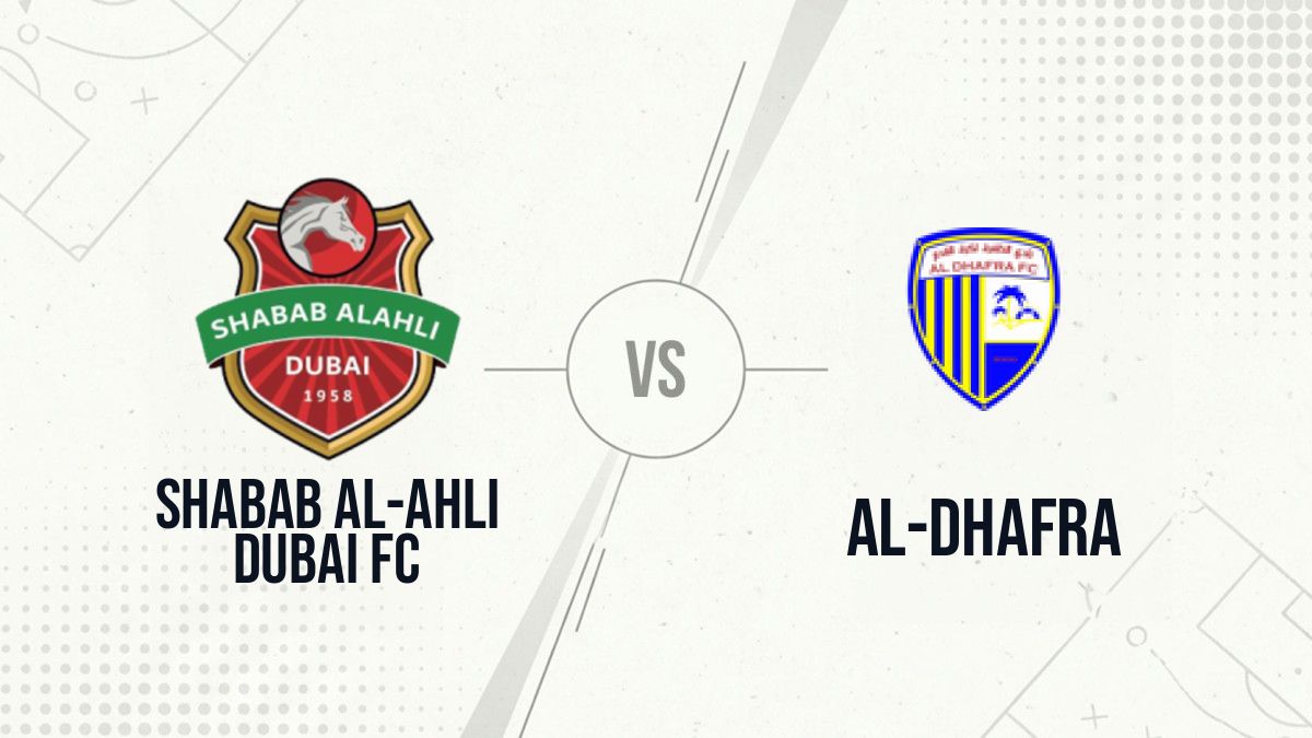 Pronostic Shabab Al-Ahli Dubai FC Al-Dhafra