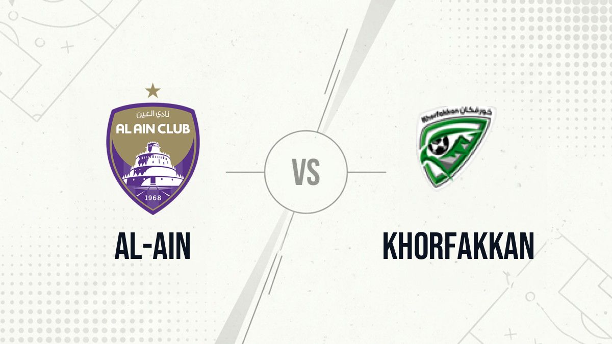 Pronostic Al-Ain Khorfakkan