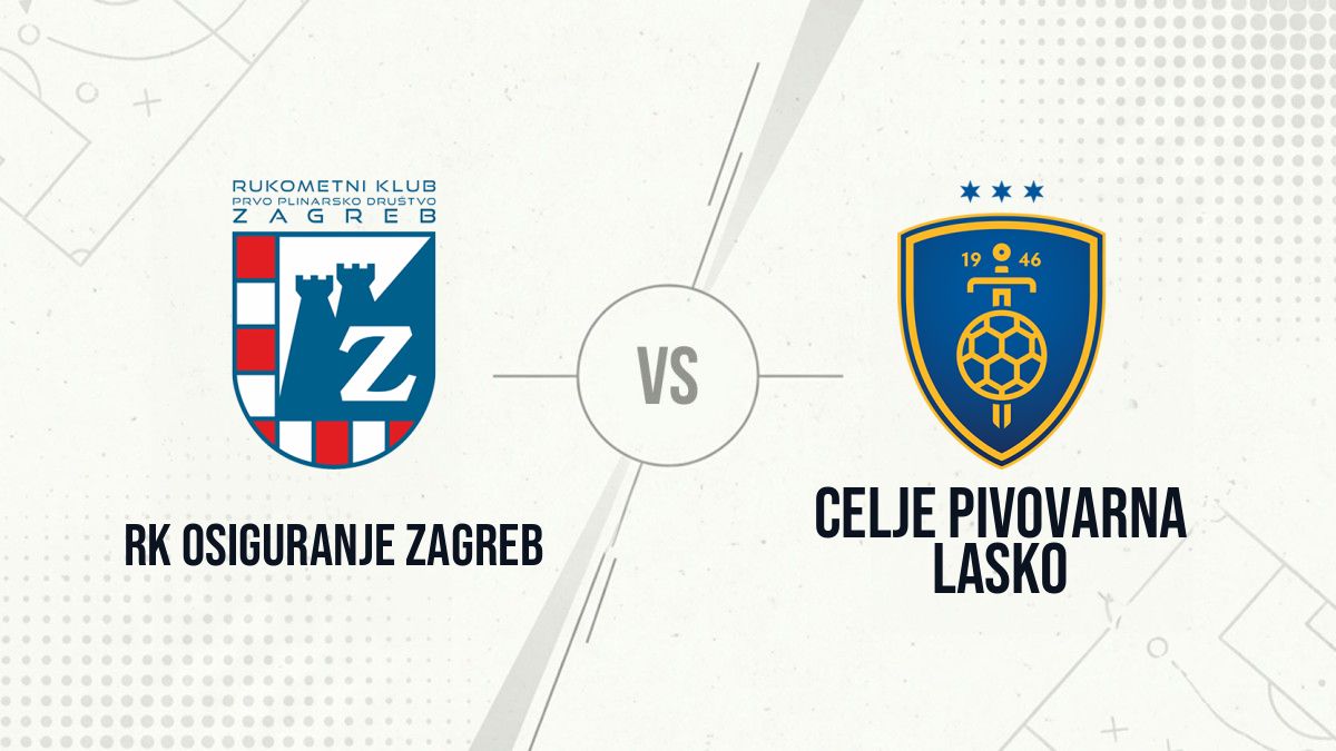 Pronostic RK Osiguranje Zagreb Celje Pivovarna Lasko