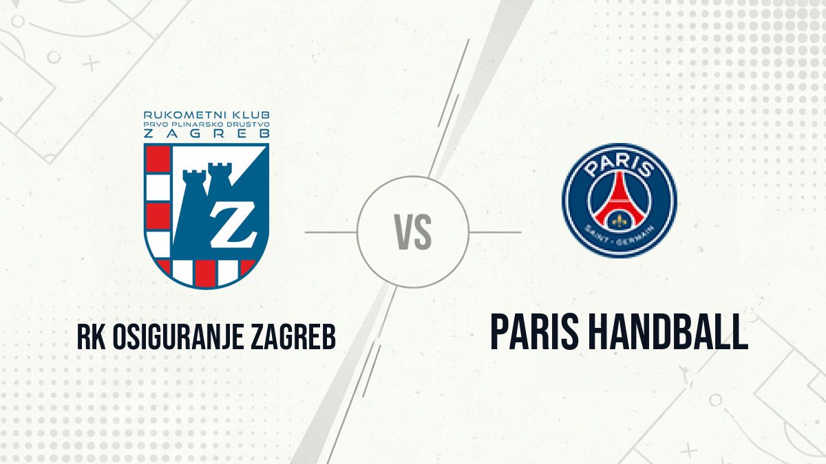 Pronostic RK Osiguranje Zagreb Paris Handball