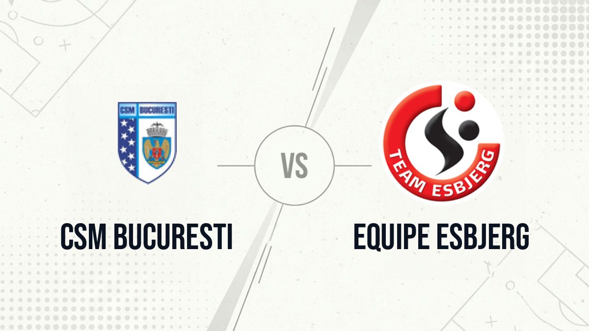 Pronostic CSM Bucuresti Equipe Esbjerg