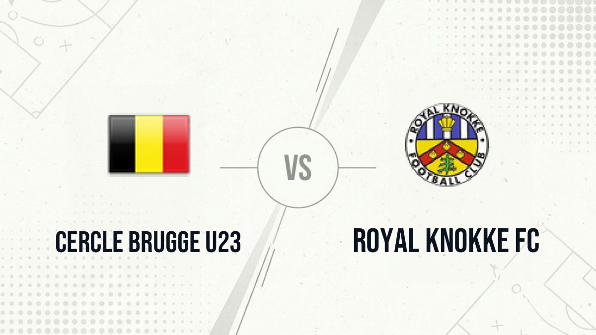 Pronostic Cercle Brugge U23 Royal Knokke FC