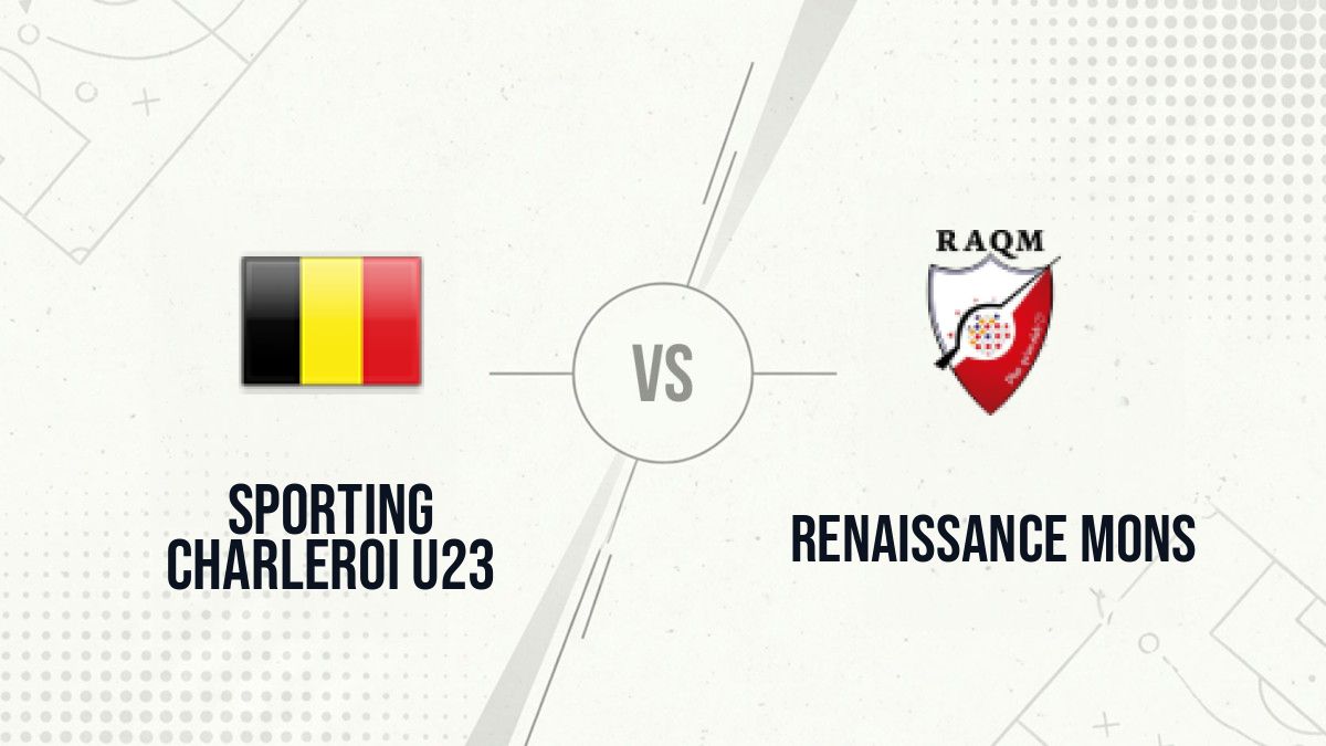 Pronostic Sporting Charleroi U23 Renaissance Mons