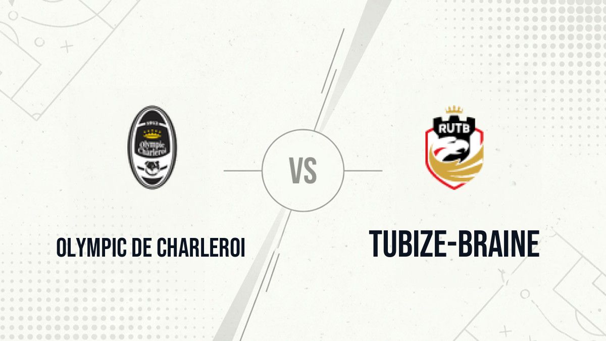 Pronostic Olympic de Charleroi Tubize-Braine