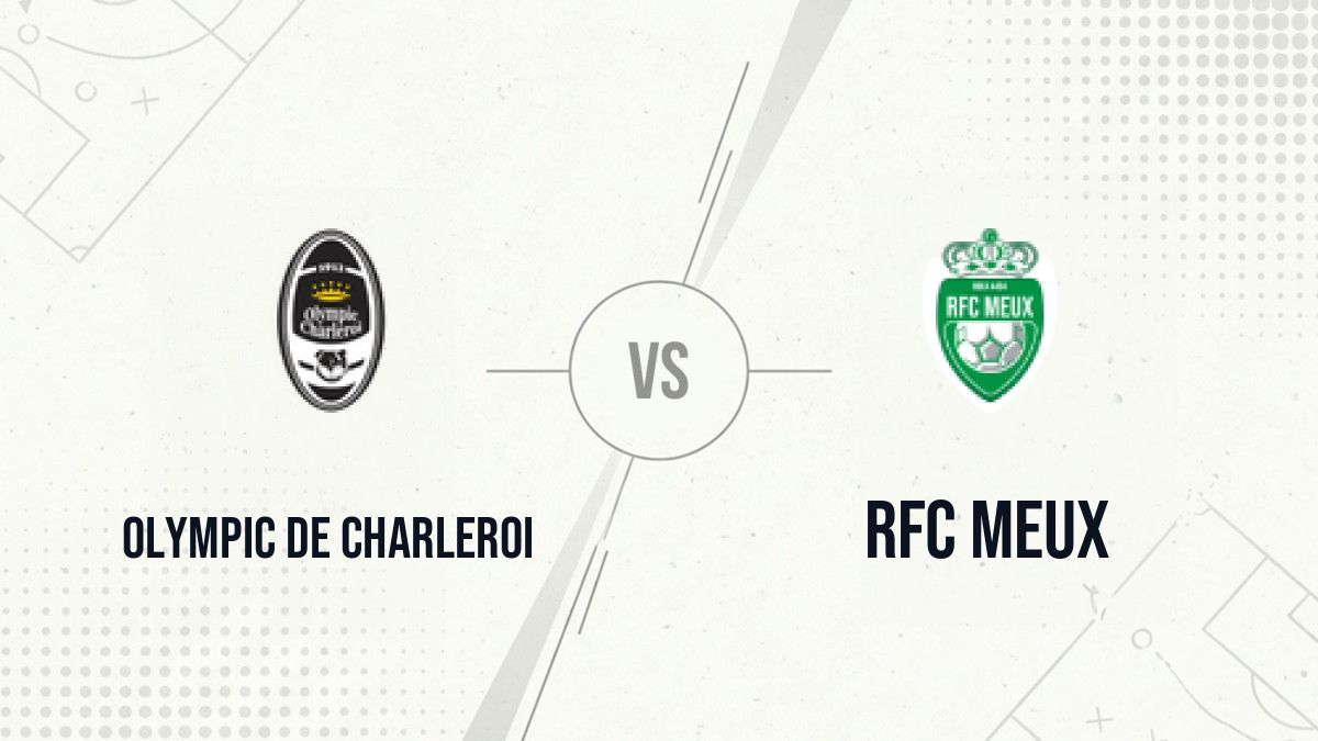 Pronostic Olympic de Charleroi RFC Meux