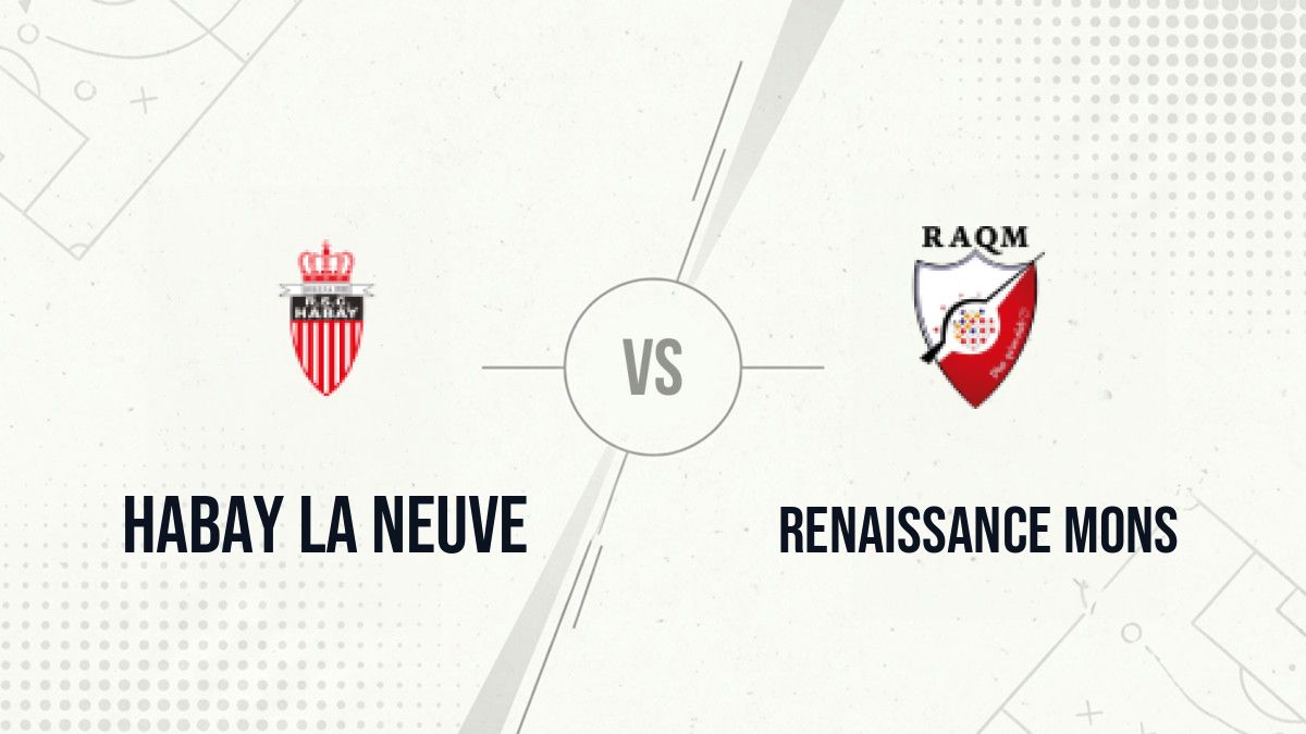 Pronostic Habay La Neuve Renaissance Mons