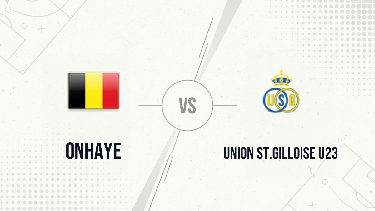 Pronostic Onhaye Union St.Gilloise U23