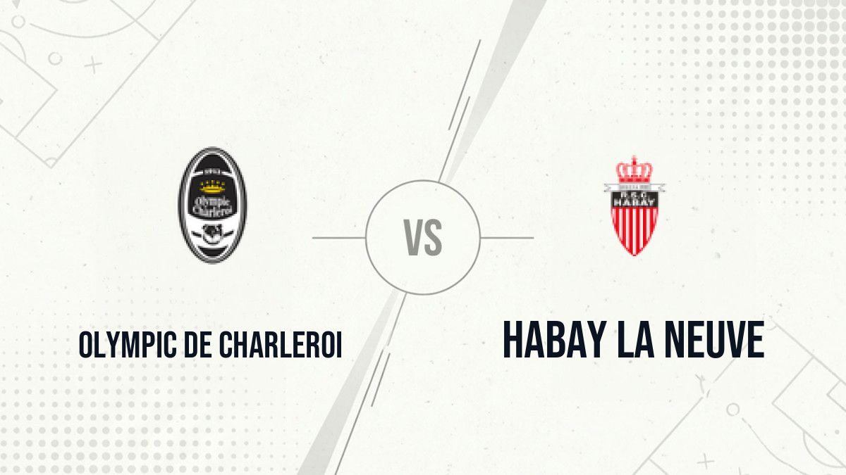 Pronostic Olympic de Charleroi Habay La Neuve