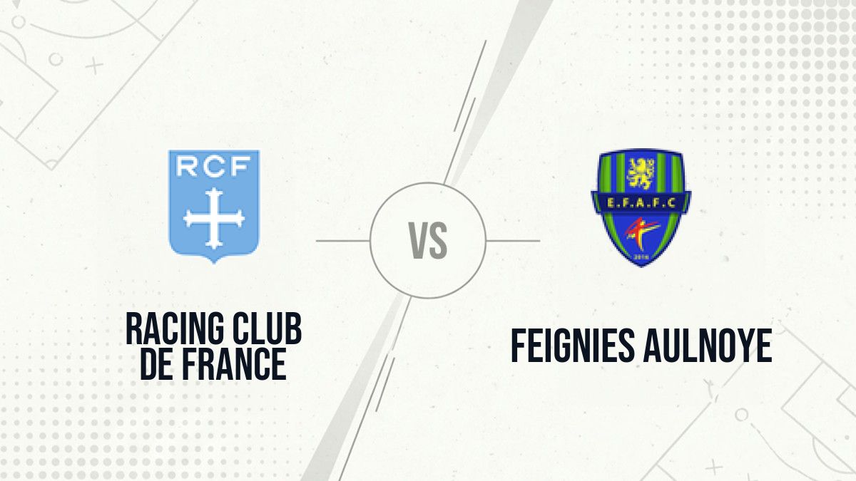 Pronostic Racing Club de France Feignies Aulnoye