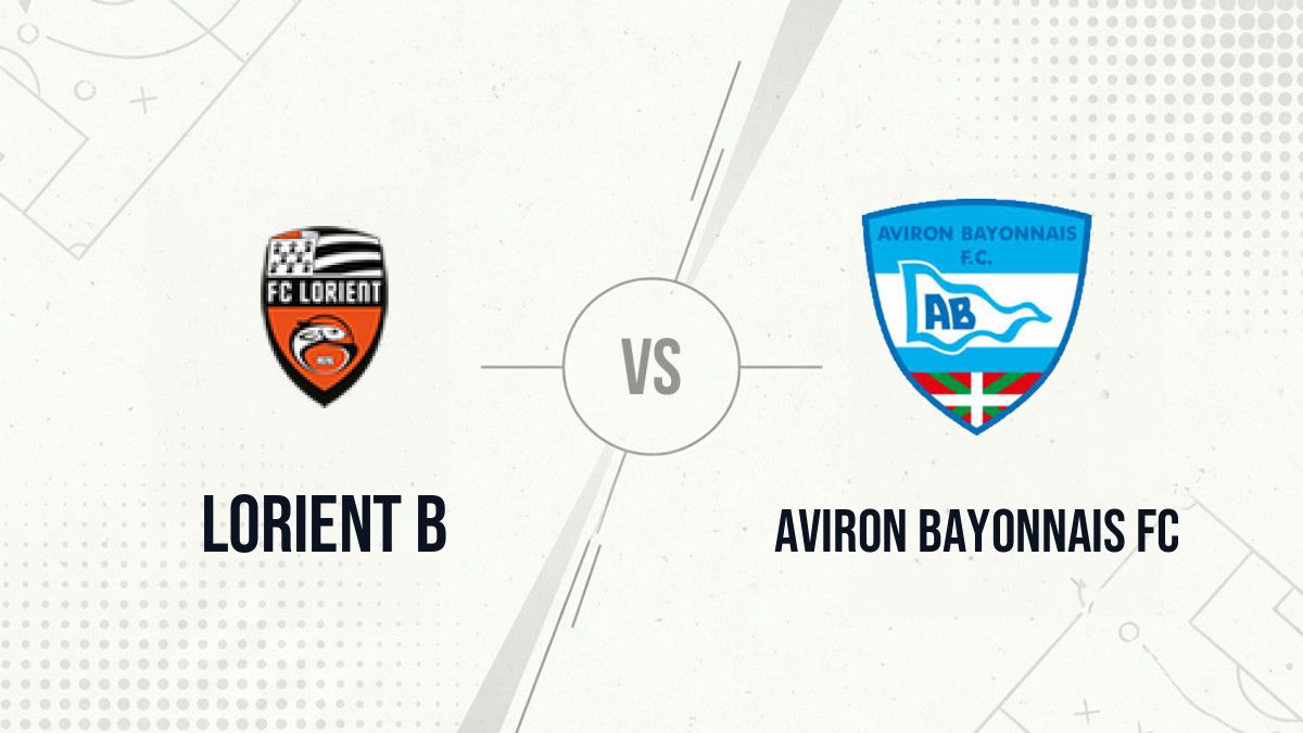 Pronostic Lorient B Aviron Bayonnais FC