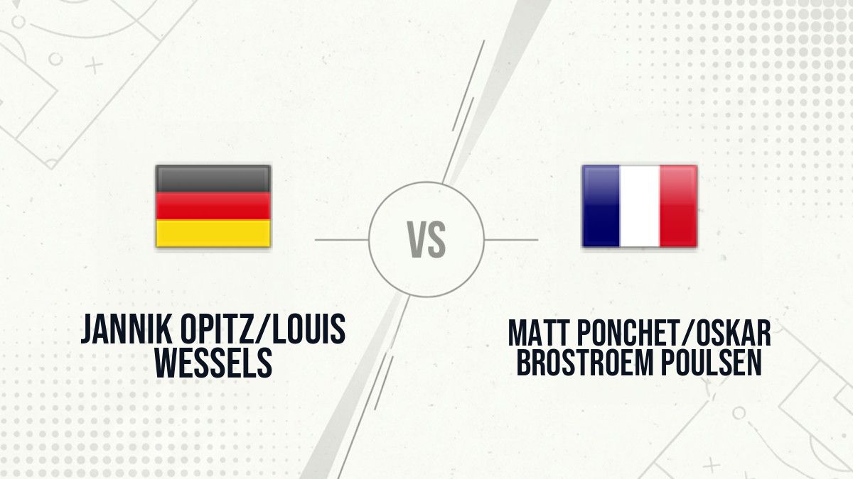 Pronostic Jannik Opitz/Louis Wessels Matt Ponchet/Oskar Brostroem Poulsen