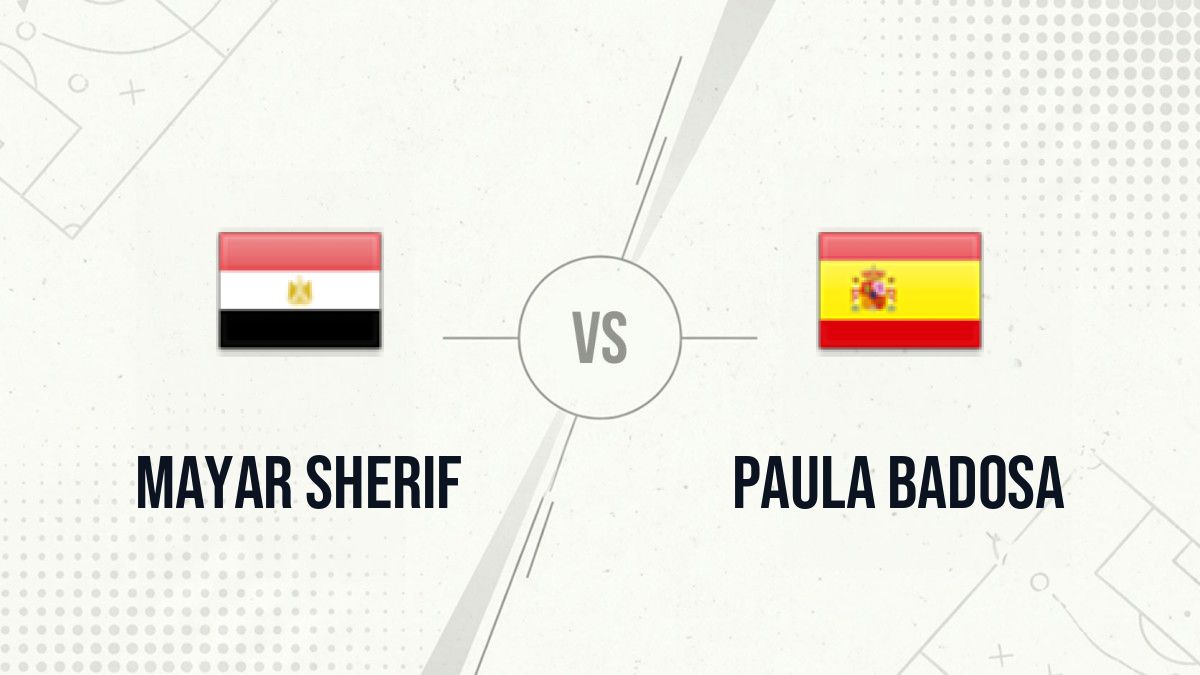 Pronostic Mayar Sherif Paula Badosa