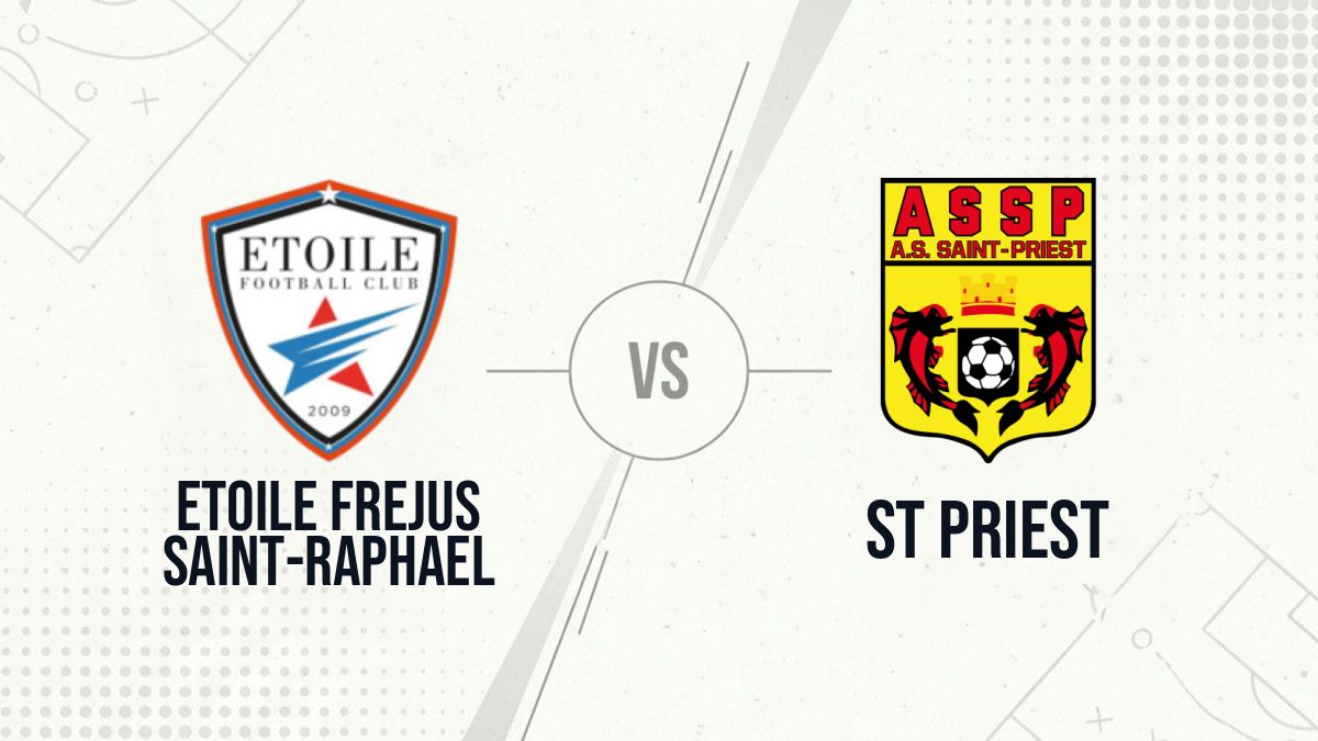 Pronostic Etoile Frejus Saint-Raphael St Priest