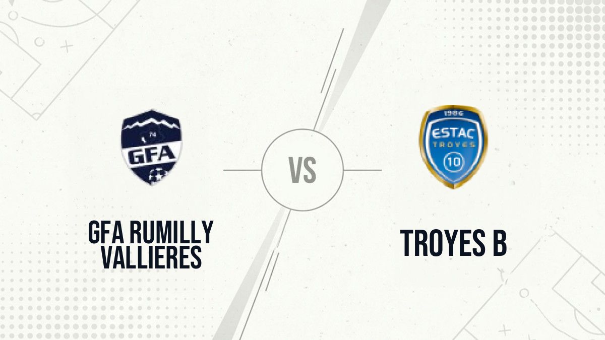 Pronostic GFA Rumilly Vallieres Troyes B