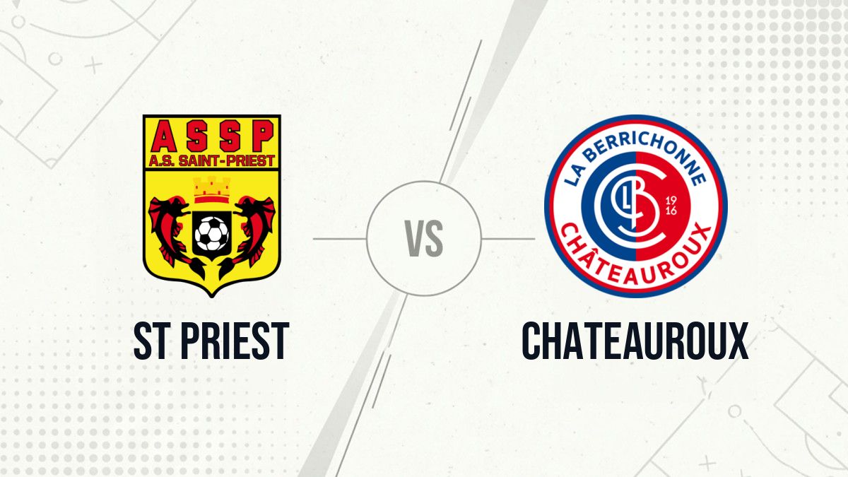 Pronostic St Priest Chateauroux