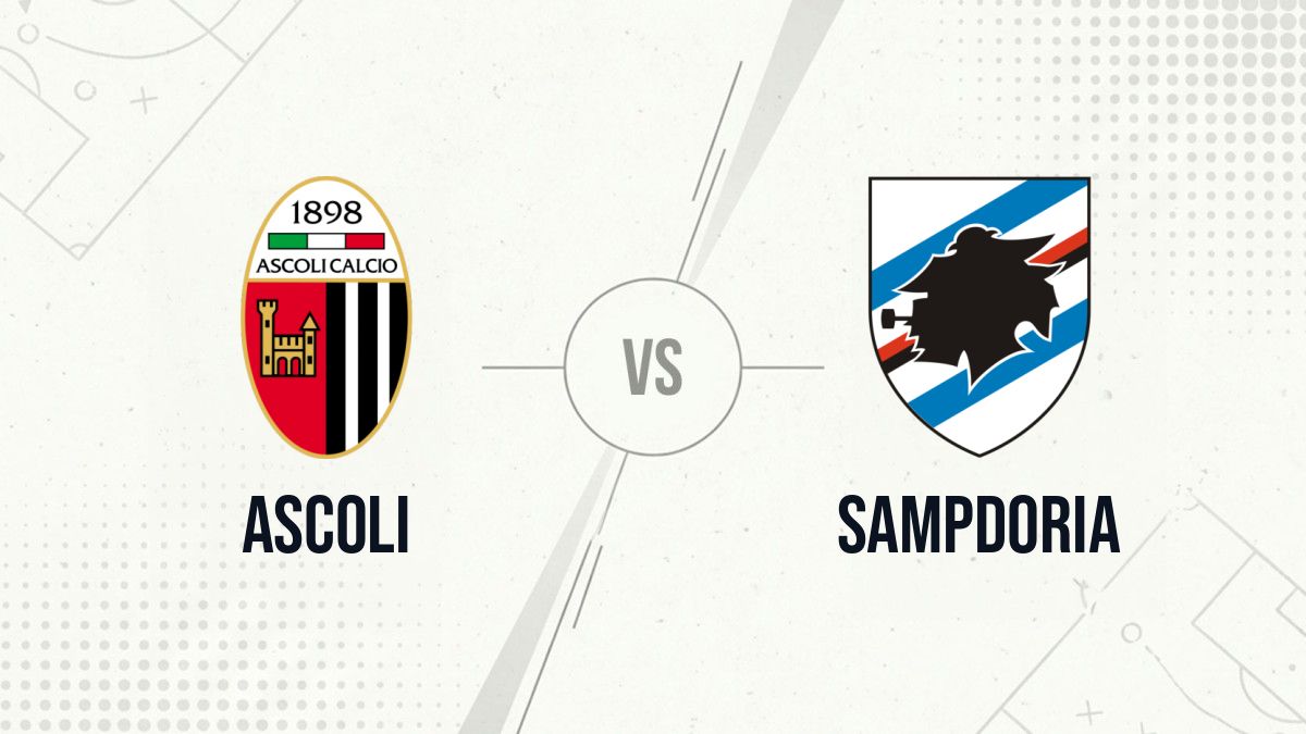 Pronostic Ascoli Sampdoria