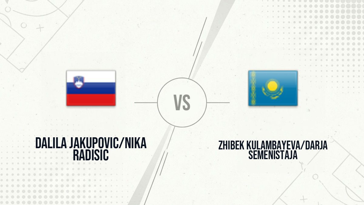 Pronostic Dalila Jakupovic/Nika Radisic Zhibek Kulambayeva/Darja Semenistaja