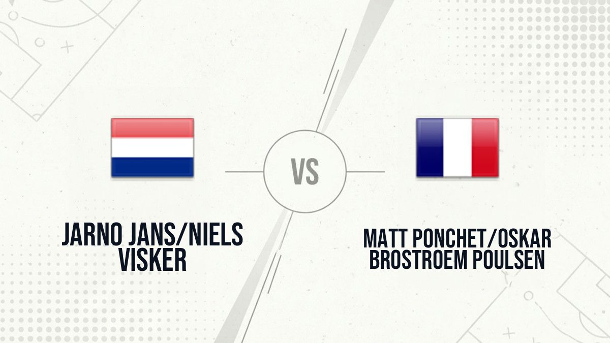 Pronostic Jarno Jans/Niels Visker Matt Ponchet/Oskar Brostroem Poulsen