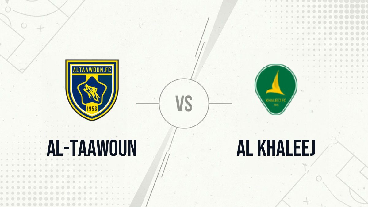 Pronostic Al-Taawoun Al Khaleej