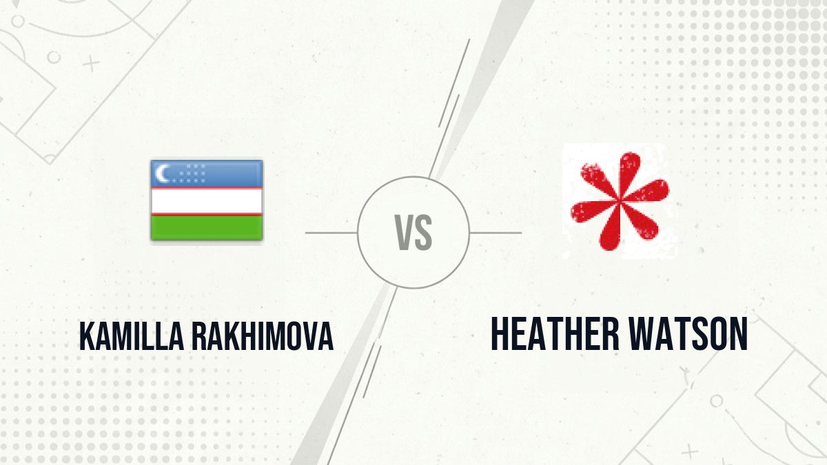 Pronostic Kamilla Rakhimova Heather Watson