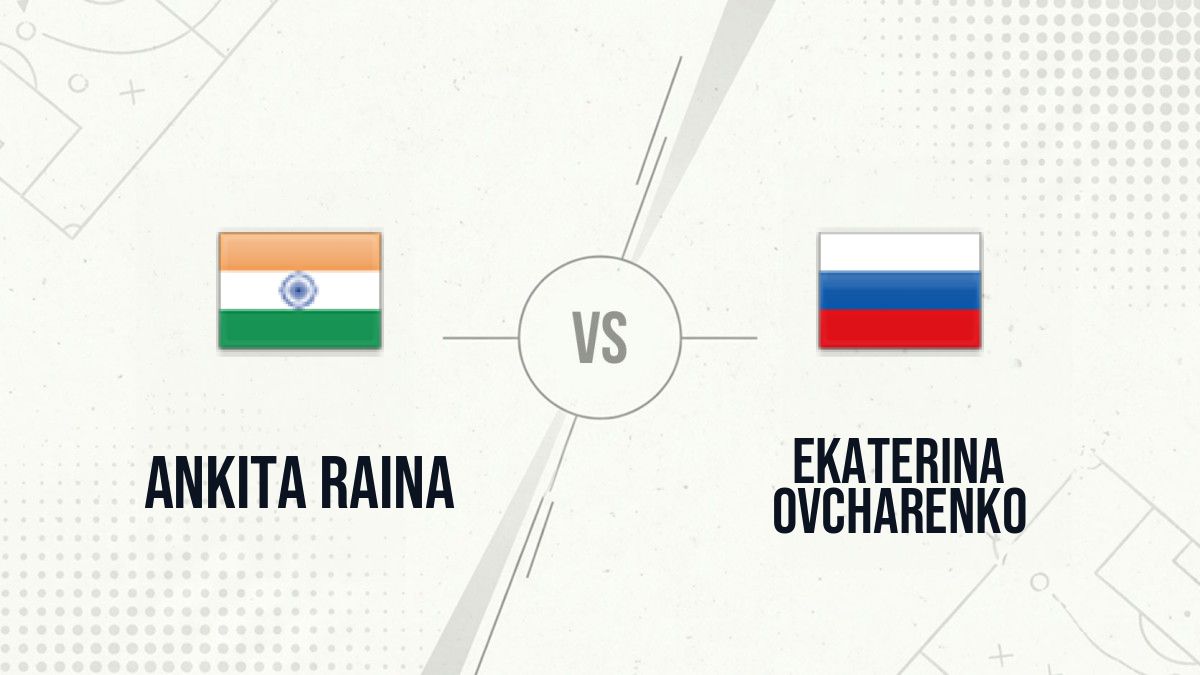Pronostic Ankita Raina Ekaterina Ovcharenko