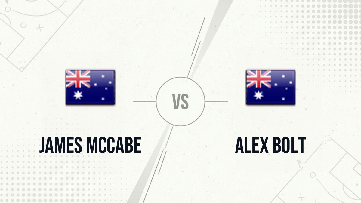 Pronostic James McCabe Alex Bolt