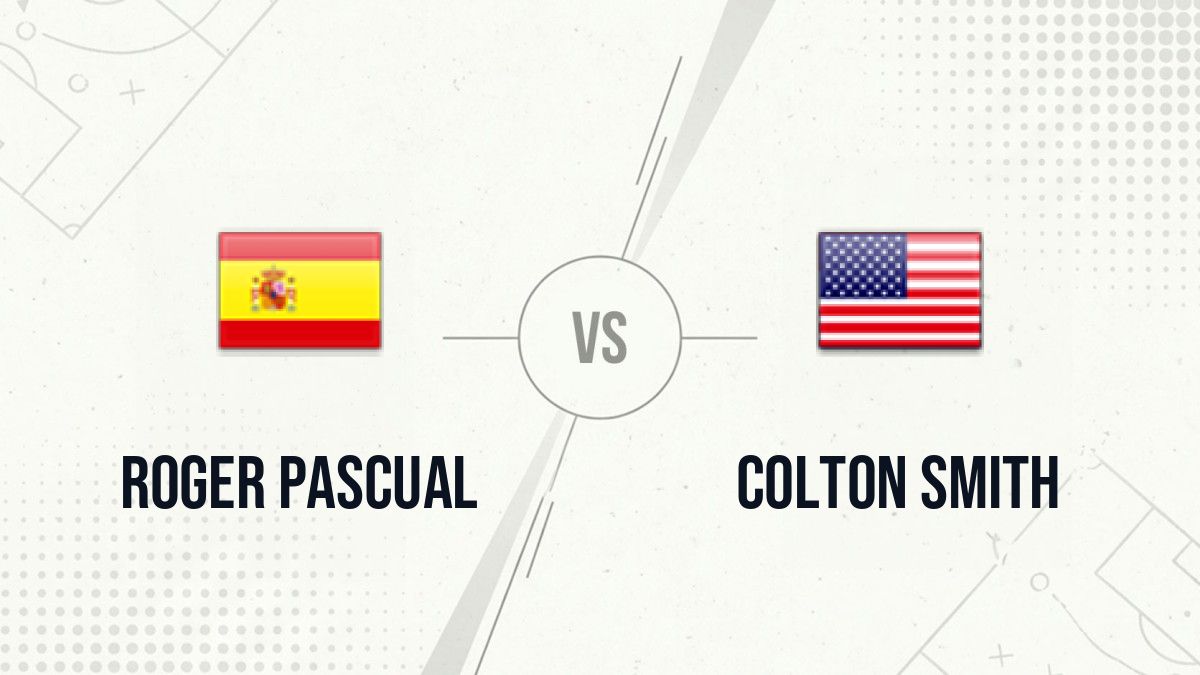 Pronostic Roger Pascual Colton Smith