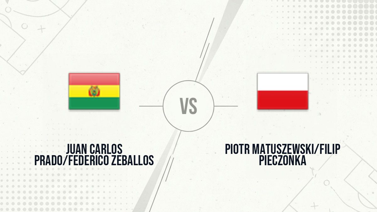 Pronostic Juan Carlos Prado/Federico Zeballos Piotr Matuszewski/Filip Pieczonka