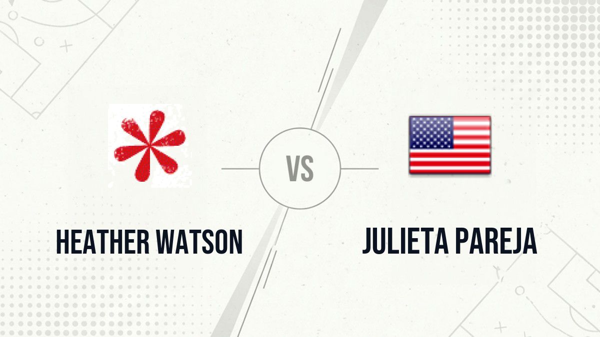 Pronostic Heather Watson Julieta Pareja