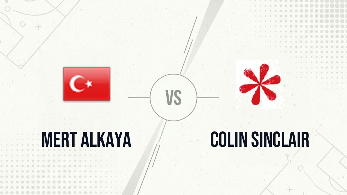 Pronostic Mert Alkaya Colin Sinclair