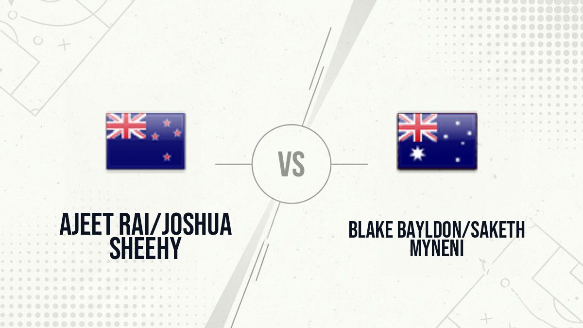 Pronostic Ajeet Rai/Joshua Sheehy Blake Bayldon/Saketh Myneni