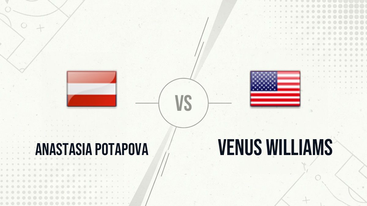 Pronostic Anastasia Potapova Venus Williams