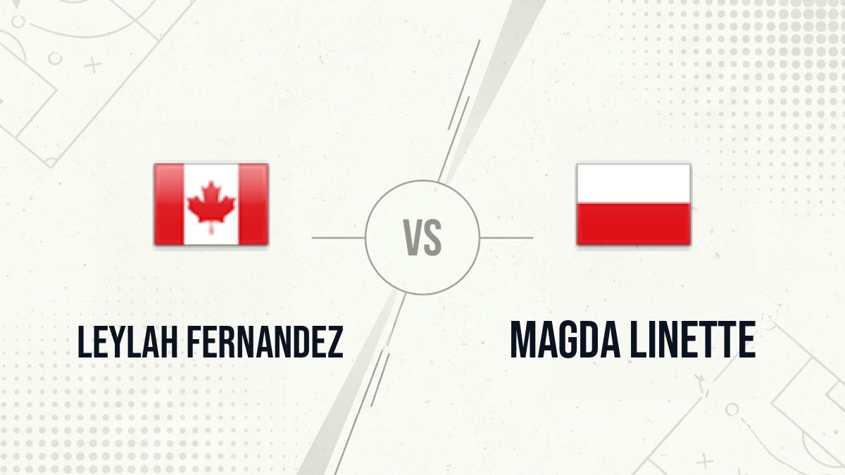 Pronostic Leylah Fernandez Magda Linette