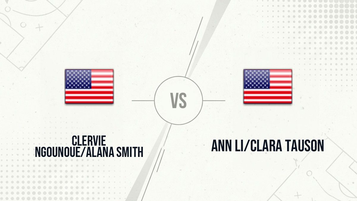 Pronostic Clervie Ngounoue/Alana Smith Ann Li/Clara Tauson