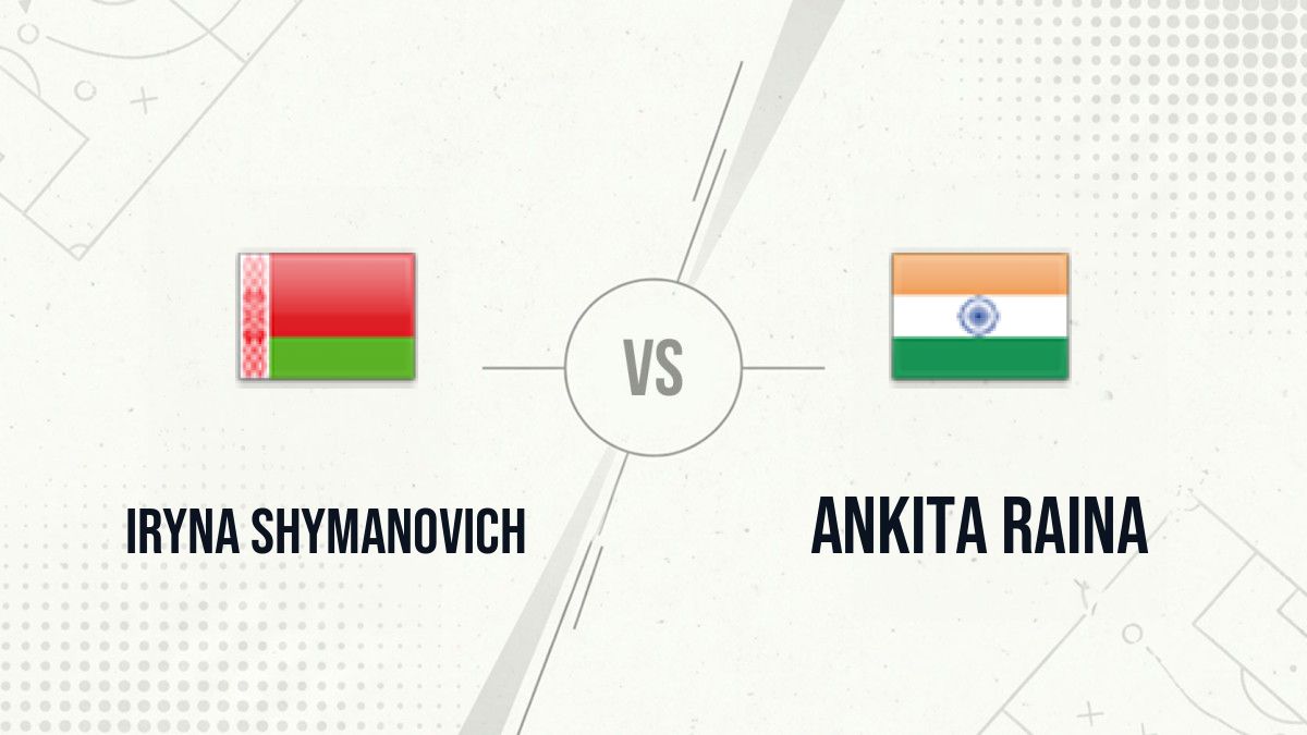 Pronostic Iryna Shymanovich Ankita Raina