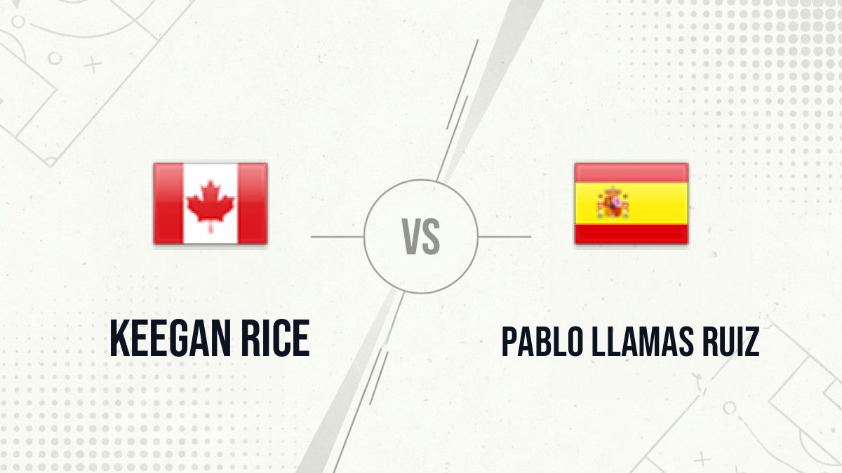 Pronostic Keegan Rice Pablo Llamas Ruiz