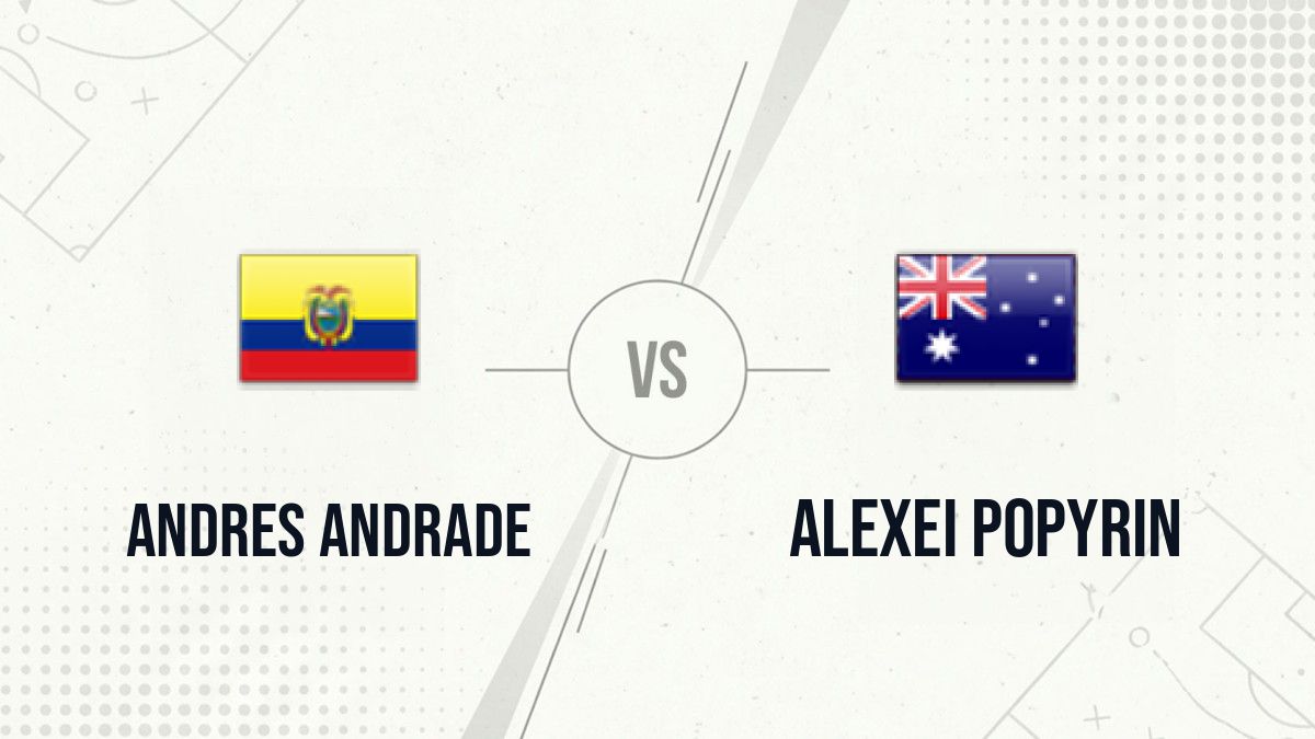 Pronostic Andres Andrade Alexei Popyrin