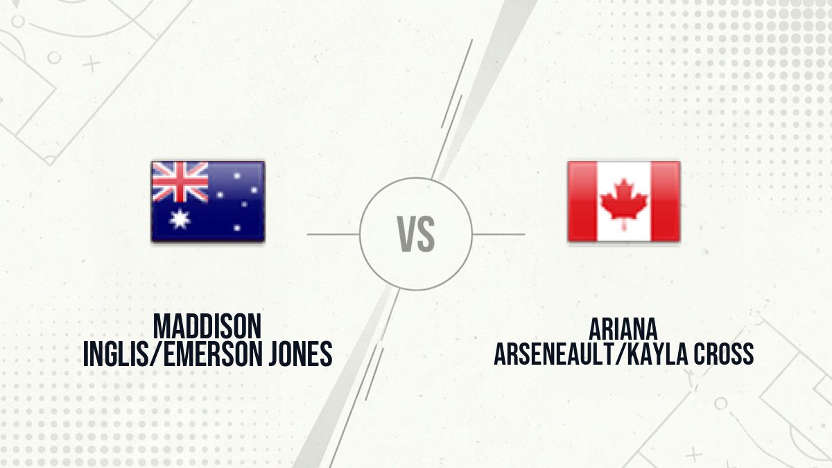 Pronostic Maddison Inglis/Emerson Jones Ariana Arseneault/Kayla Cross