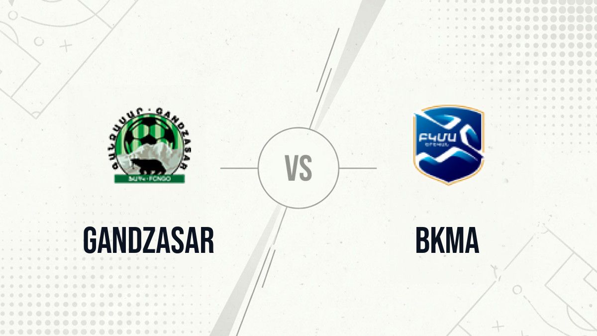 Pronostic Gandzasar BKMA