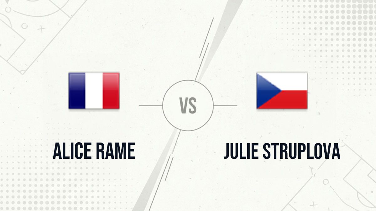 Pronostic Alice Rame Julie Struplova