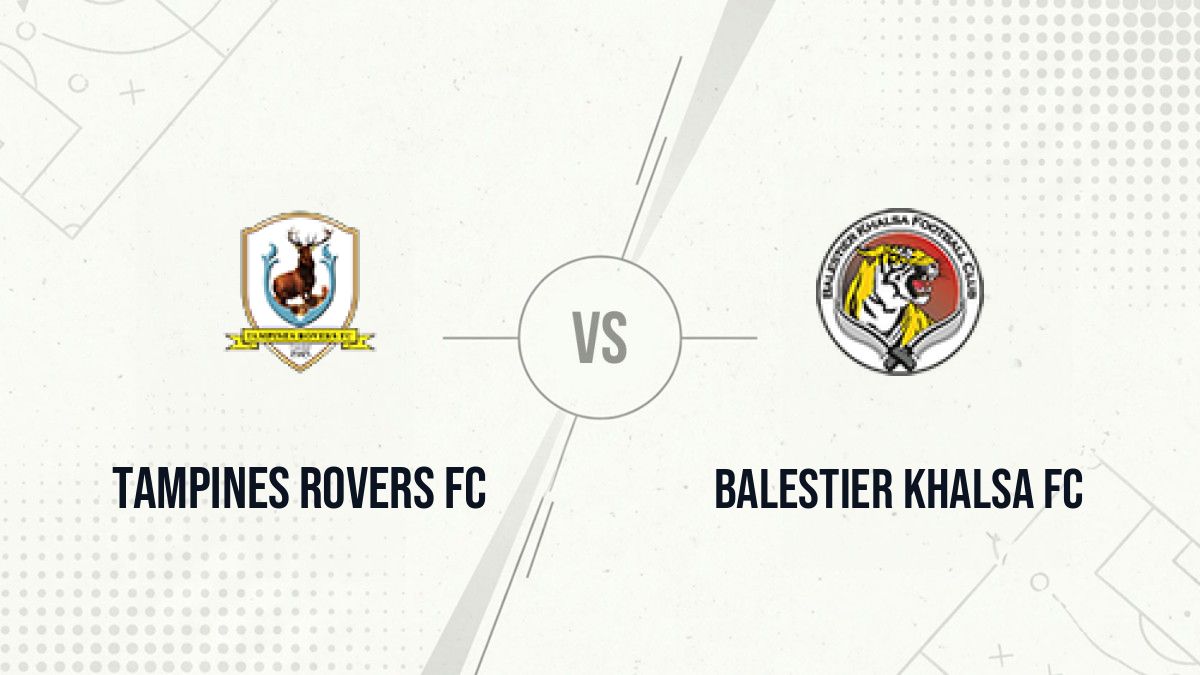 Pronostic Tampines Rovers FC Balestier Khalsa FC