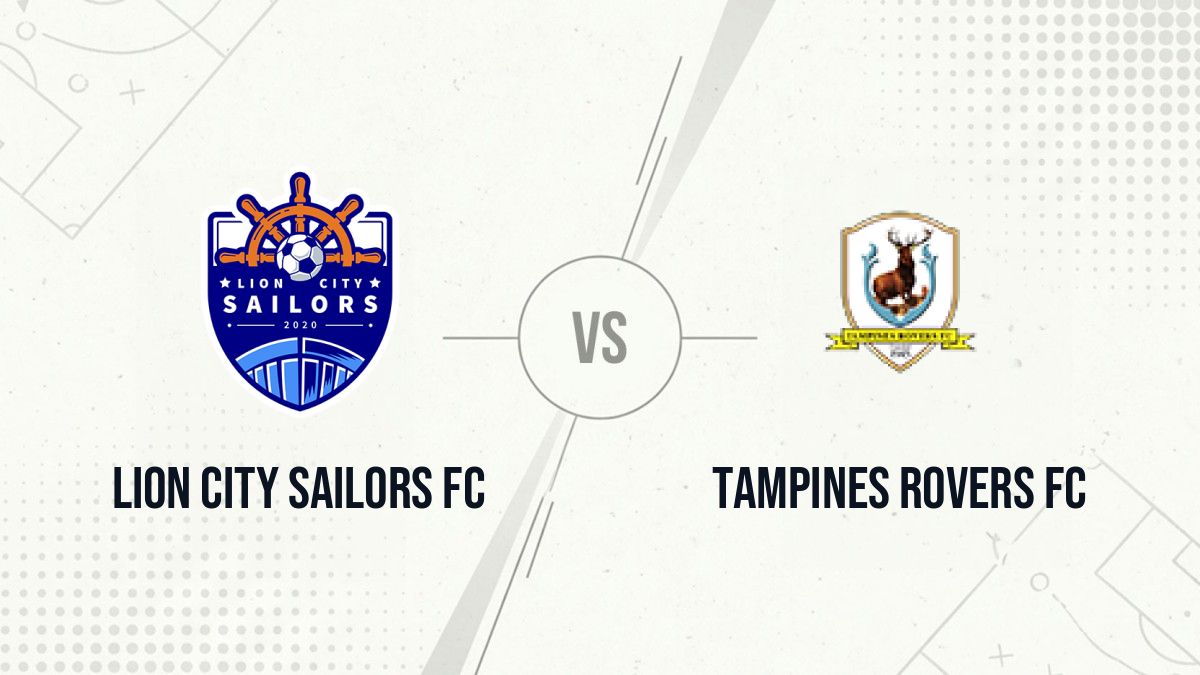 Pronostic Lion City Sailors FC Tampines Rovers FC