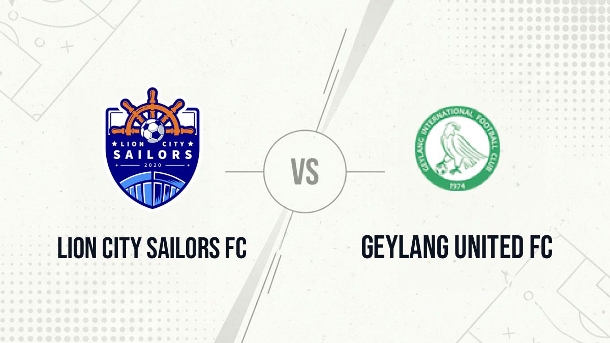 Pronostic Lion City Sailors FC Geylang United FC