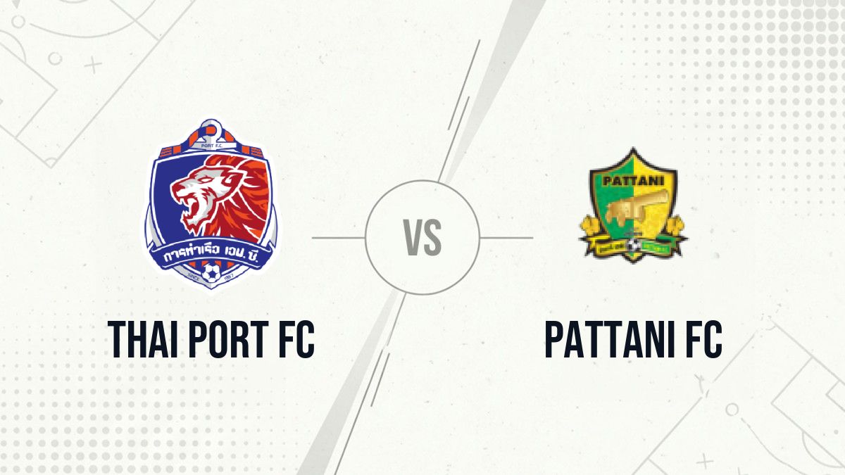 Pronostic Thai Port FC Pattani FC