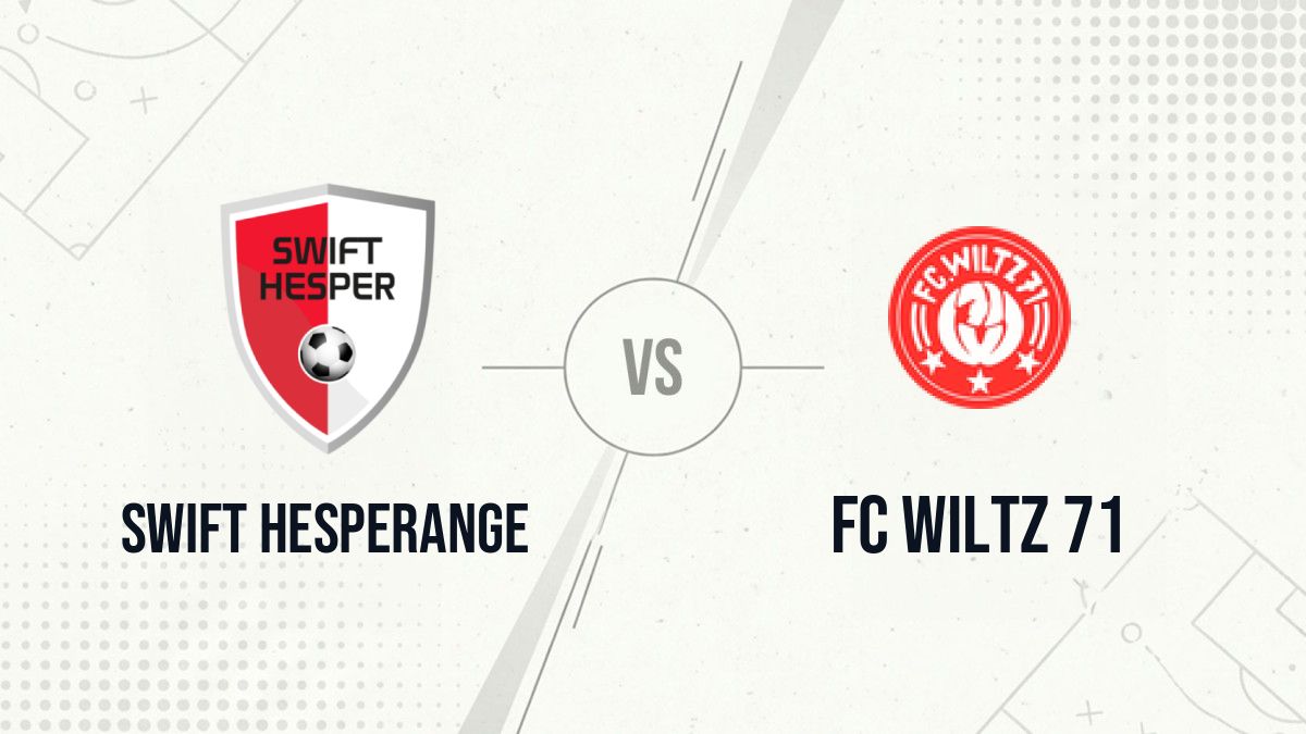 Pronostic Swift Hesperange FC Wiltz 71