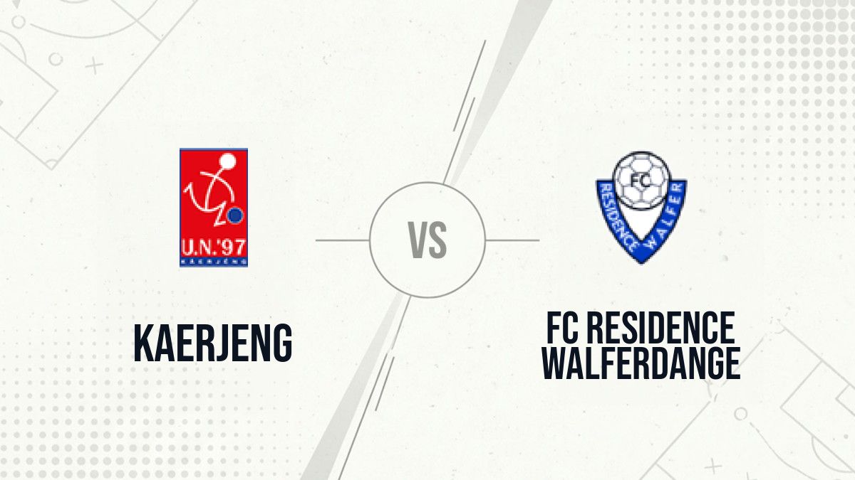 Pronostic Kaerjeng FC Residence Walferdange