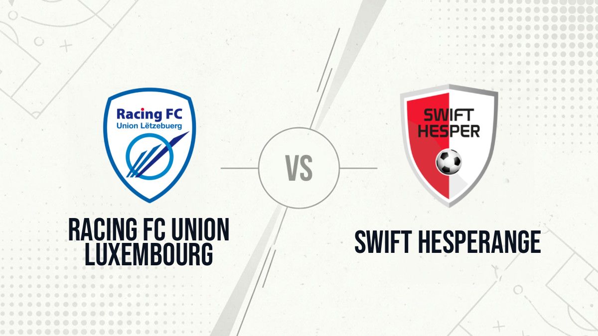 Pronostic Racing FC Union Luxembourg Swift Hesperange