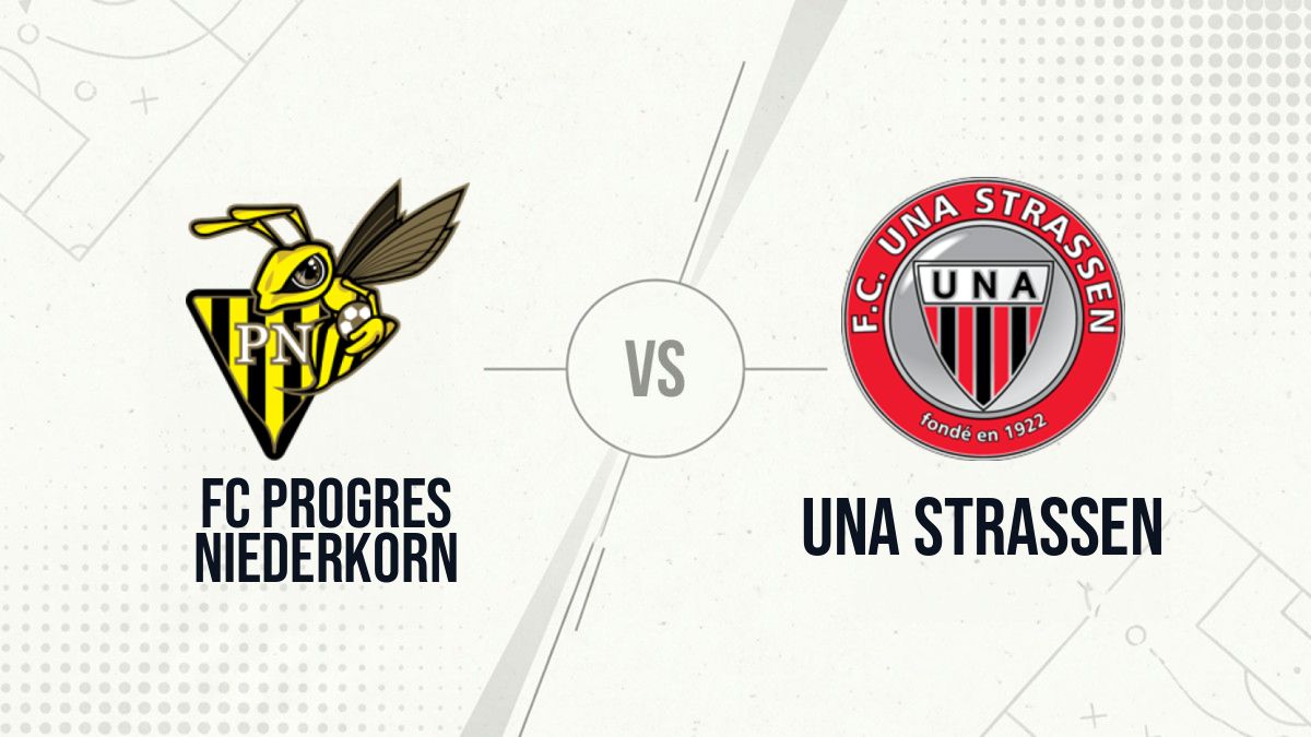 Pronostic FC Progres Niederkorn Una Strassen