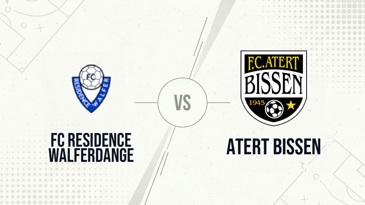 Pronostic FC Residence Walferdange Atert Bissen